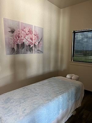 Chiropractic Copperas Cove TX Massage Room