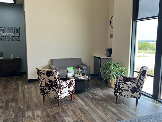 Chiropractic Copperas Cove TX Waiting Area