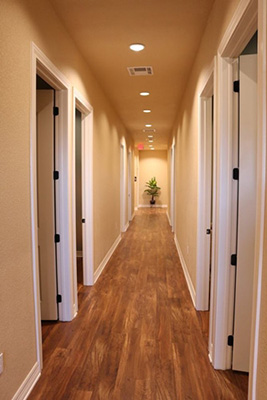 Chiropractic Temple TX Treatment Rooms Hallway