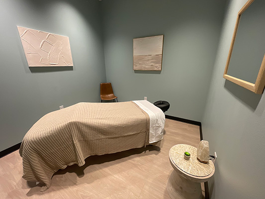Chiropractic West Georgetown TX Massage Therapy Room